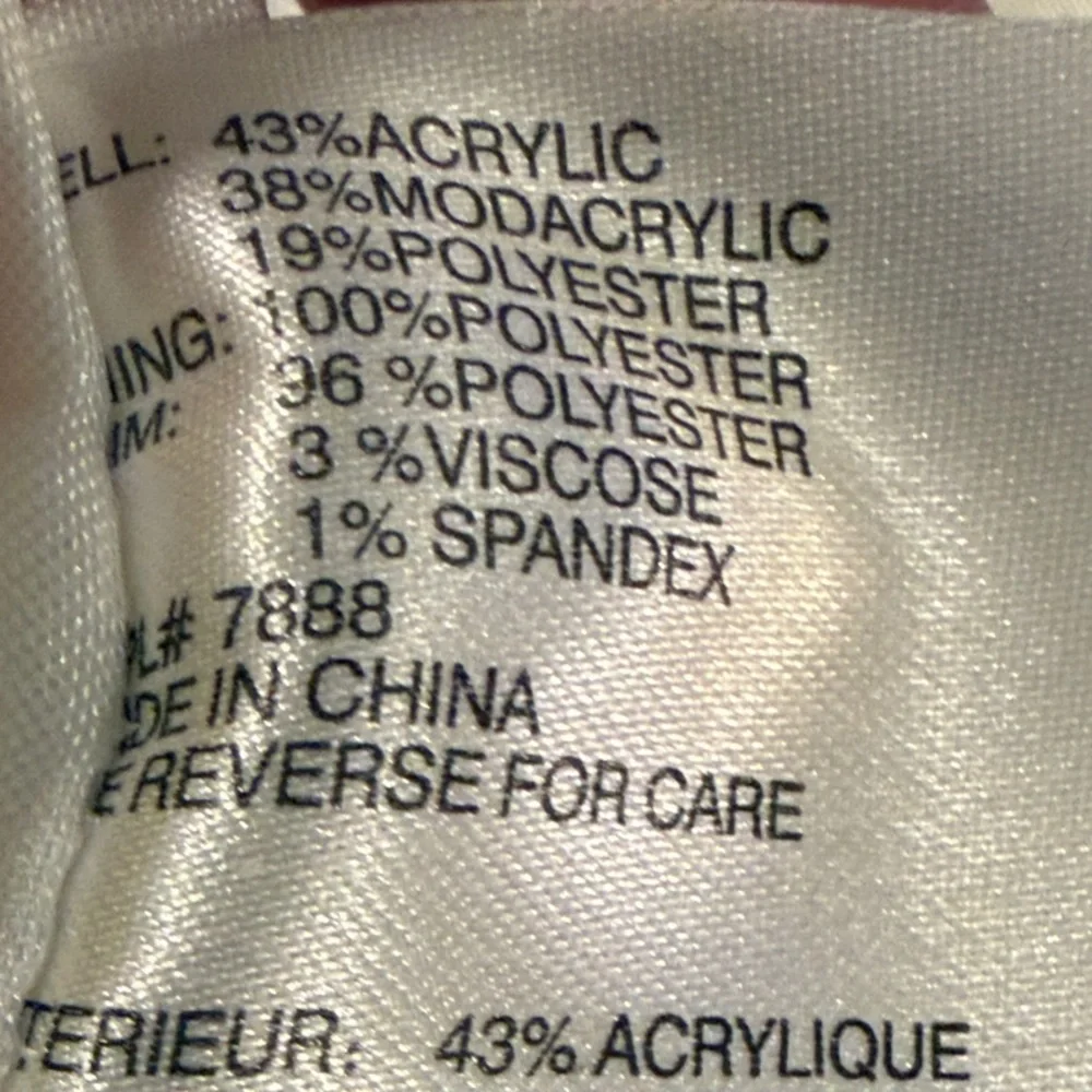 NWOT Michael Kors Dip-Dye Teddy Faux Fur Jacket - Medium - Picture 12 of 13